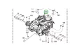Husqvarna biztosítóanya 8 mm TS 138 fűnyírótraktorhoz robbantott ábra