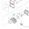 Husqvarna karburátor komplett 525HE3, 525HE4, 525PT5S sövényvágóhoz robbantott ábra