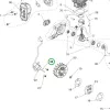 Husqvarna gázbowden komplett 129C, 129LK, 129R szegélyvágóhoz robbantott ábra
