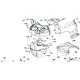 Husqvarna műszerfal fedél TS 138, TC 138, TS 142 fűnyírótraktorhoz robbantott ábra