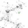 Husqvarna motortömítés 13. pozíció 129C, 129LK szegélyvágóhoz robbantott ábra