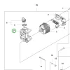 Husqvarna olajtartály komplett 530iP4, 530iPT5 ágvágóhoz robbantott ábra
