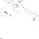 Husqvarna felső szárcső 650 mm 327RDx fűkaszához robbantott ábra