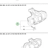 Husqvarna védő 525LK, 525RX szegélyvágóhoz robbantott ábra
