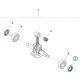 Husqvarna főtengely szimmering 15x26x5,3 545RXT fűkaszához robbantott ábra