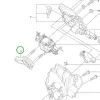 Husqvarna karburátor tömítőperem 130, 135 Mark II láncfűrészhez robbantott ábra