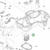 Husqvarna akkumulátor 18,5 V 2,1 Ah Automower 305, 308 robotfűnyíróhoz robbantott ábra