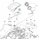 Husqvarna komplett benzincső T525 láncfűrészhez robbantott ábra