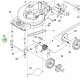 Husqvarna karpersely 12 mm LC 551VQ, LC 451S, LC 551SP fűnyíróhoz robbantott ábra