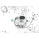 Husqvarna Kawasaki FS651V motor R 420TsX AWD riderhez robbantott ábra