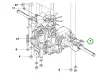 Husqvarna hidrosztatikus váltó K574A R 216T AWD, R 316TX AWD riderhez robbantott ábra