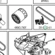 Husqvarna hidro hajtószíj TC 342, TC 342T fűnyírótraktorhoz robbantott ábra