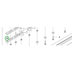 Husqvarna vágókés HD60 520iHD60 sövényvágóhoz robbantott ábra