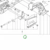 Husqvarna oldaldekni szerelőkészlet 135 II láncfűrészhez robbantott ábra