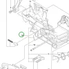 Husqvarna motorház szerviz készlet 130, 135 Mark II láncfűrészhez robbantott ábra