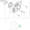 Husqvarna matrica szett 130 láncfűrészhez robbantott ábra