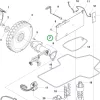 Husqvarna főpanel Automower 305 robotfűnyíróhoz robbantott ábra