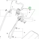 Husqvarna kezelőpanel kábel LC 247i, LC 347iVX, LC 353iVX fűnyíróhoz robbantott ábra