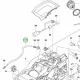 Husqvarna benzincső T525 láncfűrészhez robbantott ábra