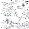 Husqvarna karosszériacsavar TS 138, TC 342 fűnyírótraktorhoz robbantott ábra