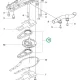 Husqvarna hajtótengely készlet 522HD60X, 322HD60, 525HE3 sövényvágóhoz robbantott ábra