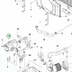 Husqvarna kipufogó P 525DX, P 535HX riderhez robbantott ábra