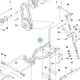 Husqvarna PTO rögzítő P 525DX, P 520DX, P 535HX riderhez robbantott ábra