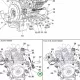 Husqvarna gázkar tartókonzol régebbi kivitel P 535HX, P 525DX riderhez robbantott ábra
