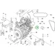 Husqvarna motor komplett P 525DX, P 535HX riderhez robbantott ábra