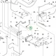 Husqvarna elektromos doboz P 524X, P 524X EFI, P 525DX riderhez robbantott ábra