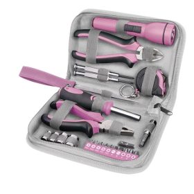 Lady rózsaszín szerszámkészlet