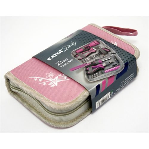 Lady rózsaszín szerszámkészlet