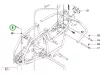 Husqvarna sasszeg 3,2x25 vágóasztal emelés R 112C, R 214TC riderhez robbantott ábra