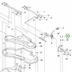 Husqvarna csavar M8x25 8.8 vágóasztal R 112C, R 112iC riderhez robbantott ábra