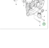 Husqvarna imbuszcsavar M5x16 forgattyúházhoz 545RXT fűkaszához robbantott ábra