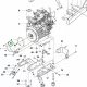 Husqvarna motor imbuszcsavar M8x16 8.8 P 520D, P 524, P 525D riderhez robbantott ábra
