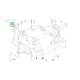 Husqvarna csavar M8x20 hajtáshoz R 112iC, RC 318T, FM 410i riderhez robbantott ábra