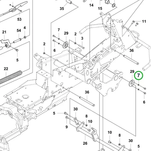 Husqvarna alátét vágóasztal emelés R 418TsX AWD riderhez
