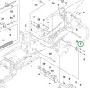 Husqvarna alátét vágóasztal emelés R 418TsX AWD riderhez robbantott ábra