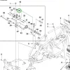 Husqvarna golyóscsapágy 608 2RS1 pedálhoz R 112iC, R 200iX riderhez robbantott ábra