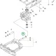 Husqvarna V gyűrű A25 nitrilgumi RC 318T, R 418TsX AWD riderhez robbantott ábra