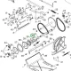 Husqvarna csapszeg ST 224, ST 276EP, ST 227P, ST 327 hómaróhoz robbantott ábra