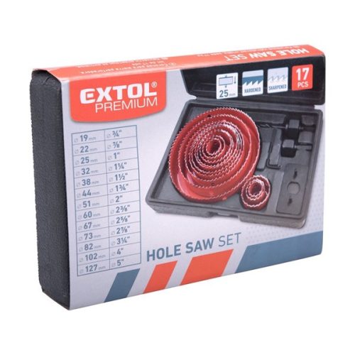 17db-os körkivágó készlet