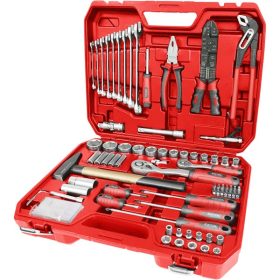 Szerszám és dugókulcs készlet (100 db-os)