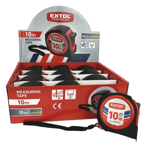 Mérőszalag 10m×25mm