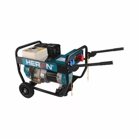   HERON benzinmotoros áramfejlesztő; 6,8 kVA; 400 / 230 V (EGI 68-3) 