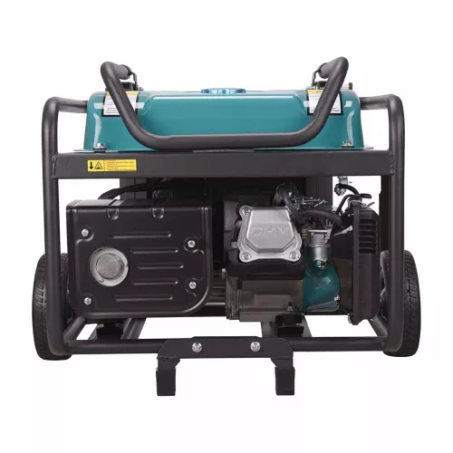 HERON benzinmotoros áramfejlesztő; 3 kVA; 230 V; elektromos indítással
