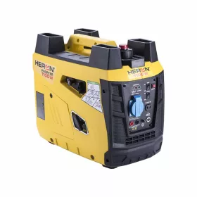   HERON benzinmotoros áramfejlesztő; 1 kVA; 230 V; digitális szabályzású