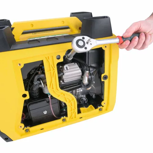HERON benzinmotoros áramfejlesztő; 2 kVA; 230 V; digitális szabályzású