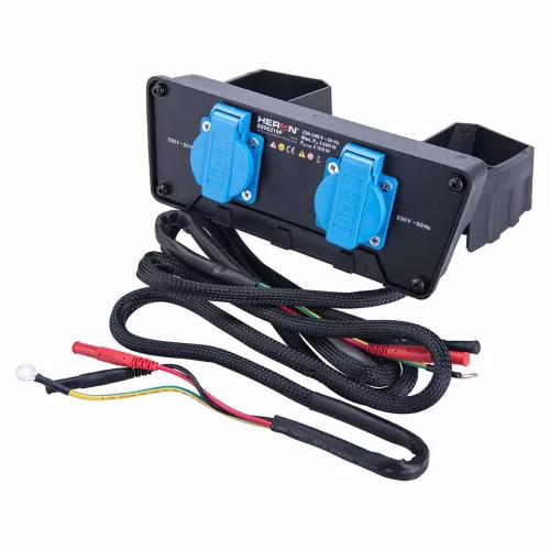 HERON benzinmotoros áramfejlesztő; 2 kVA; 230 V; digitális szabályzású